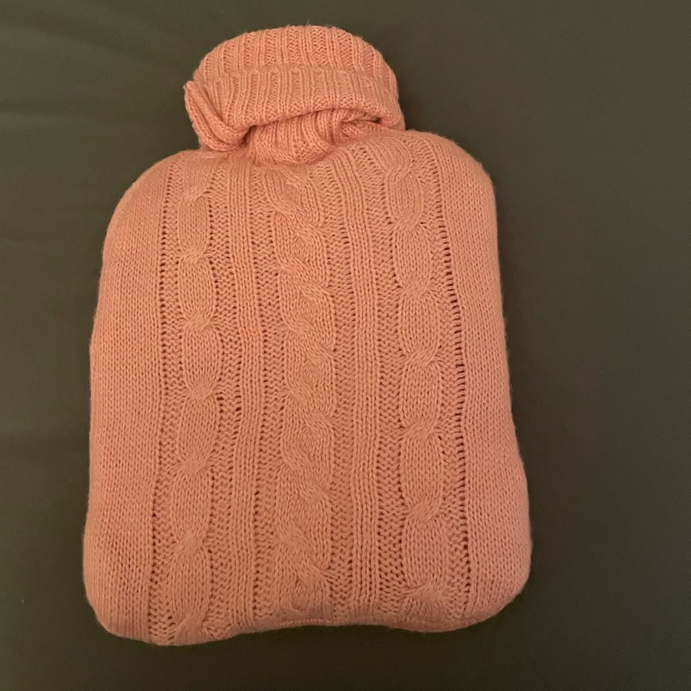 Transparent 2 liter hot water bottle